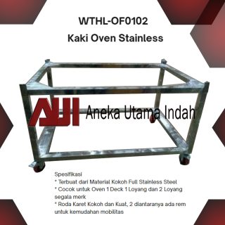 WINTECH WTHL-OF0102 KAKI OVEN DUDUKAN OVEN STAINLESS GETRA FOMAC GUATAKA JIM MATE SINMAG SHM BAKERS FRIEND TOMORI BERJAYA QMAX DLL