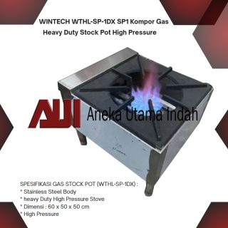 WINTECH WTHL-SP-1DX SP1 SP-1 KOMPOR GAS HEAVY DUTY STOCK POT HIGH PRESSURE - KOMPOR HEAVY DUTY UNTUK MEMASAK SUP KUAH DALAM SKALA BESAR