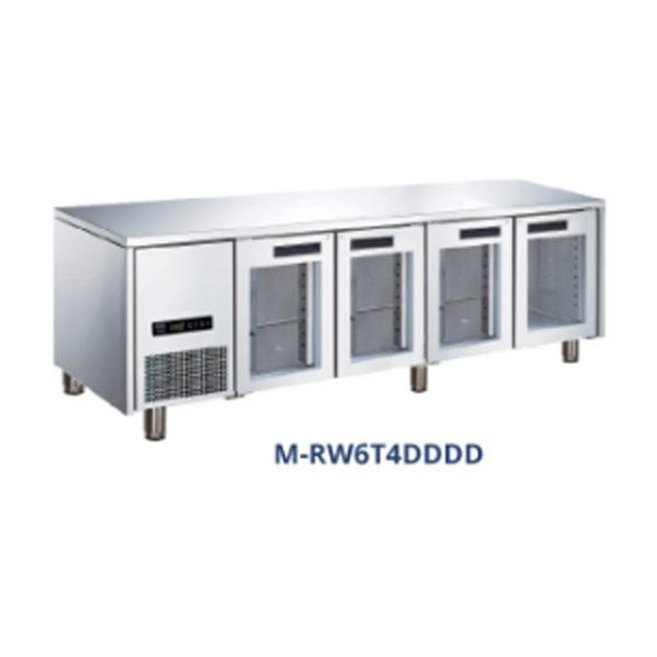 GEA M-RW6T4DDDD UNDER COUNTER GLASS DOOR / TEMPAT MENARUH SAYUR