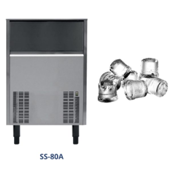 GEA SS-80A GOURMET CUBES / MESIN PEMBUAT ES / ICE MAKER MACHINE 60KG