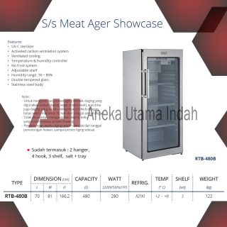 GEA RTB-480B MEAT AGER SHOWCASE (MESIN PELURUH DAGING)