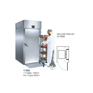 Gea T-26D Blast Freezer Forced Air Plug In System Pembeku Makanan