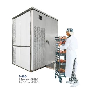 Gea T-40D Blast Freezer Forced Air Plug In System Pembeku Makanan
