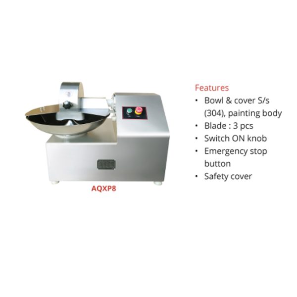 GETRA AQXP8 BOWL CUTTER / MESIN PEMOTONG DAGING DAN SAYURAN