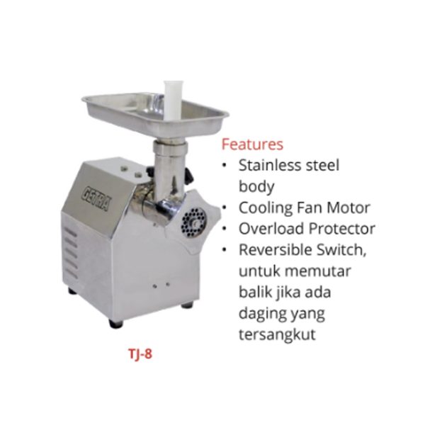 GETRA TJ-8 MEAT GRINDER - MESIN PENGGILING DAGING KACANG TANAH KENTANG